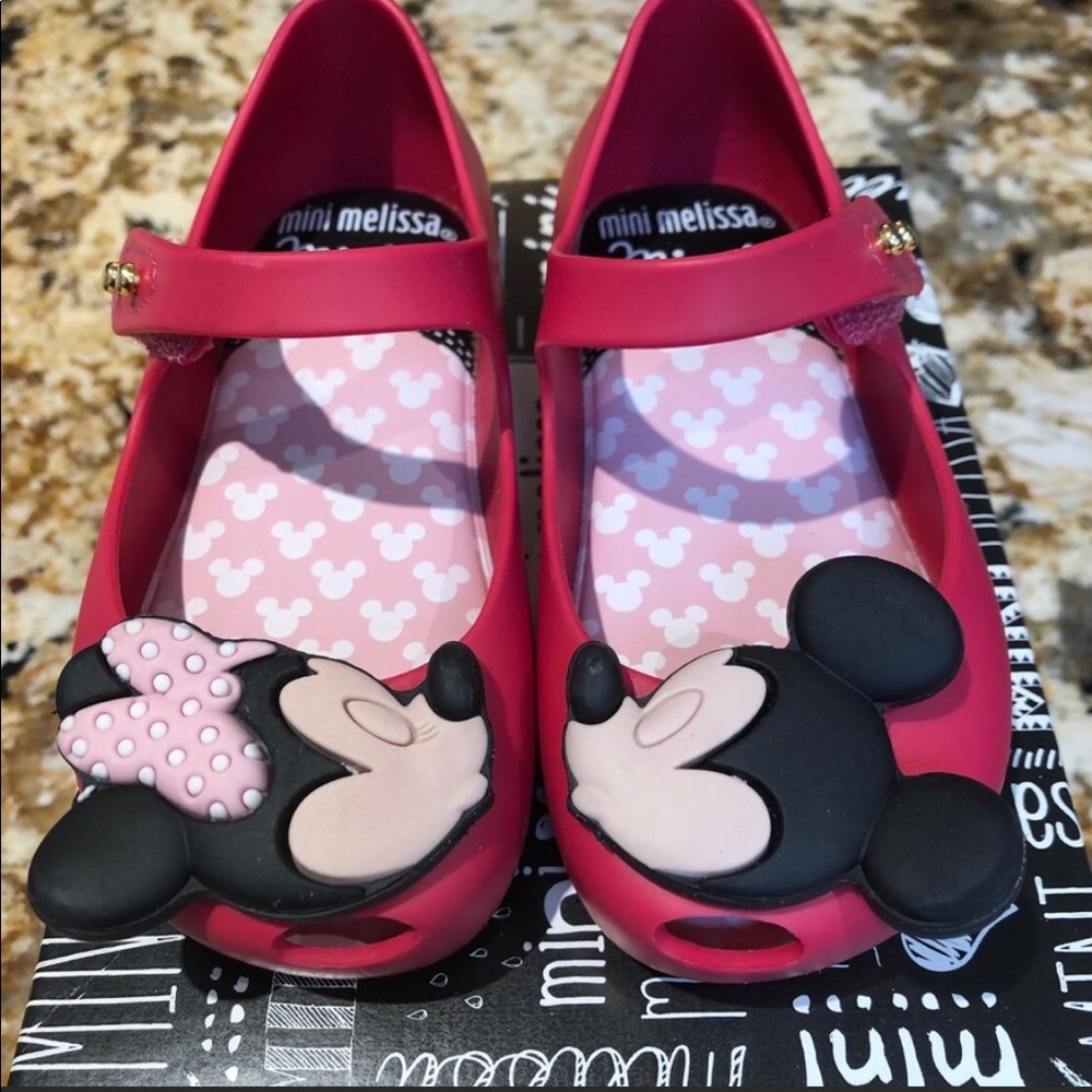 Mini Melissa Mary Janes Mickey and Minnie